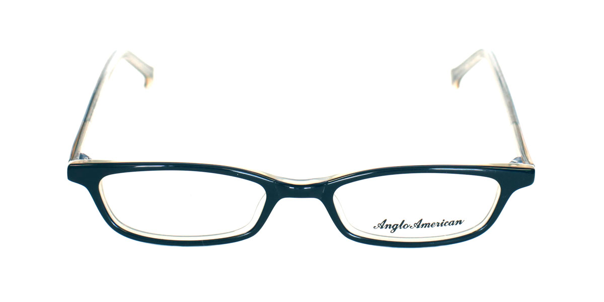 A pair of glasses is shown with the words 