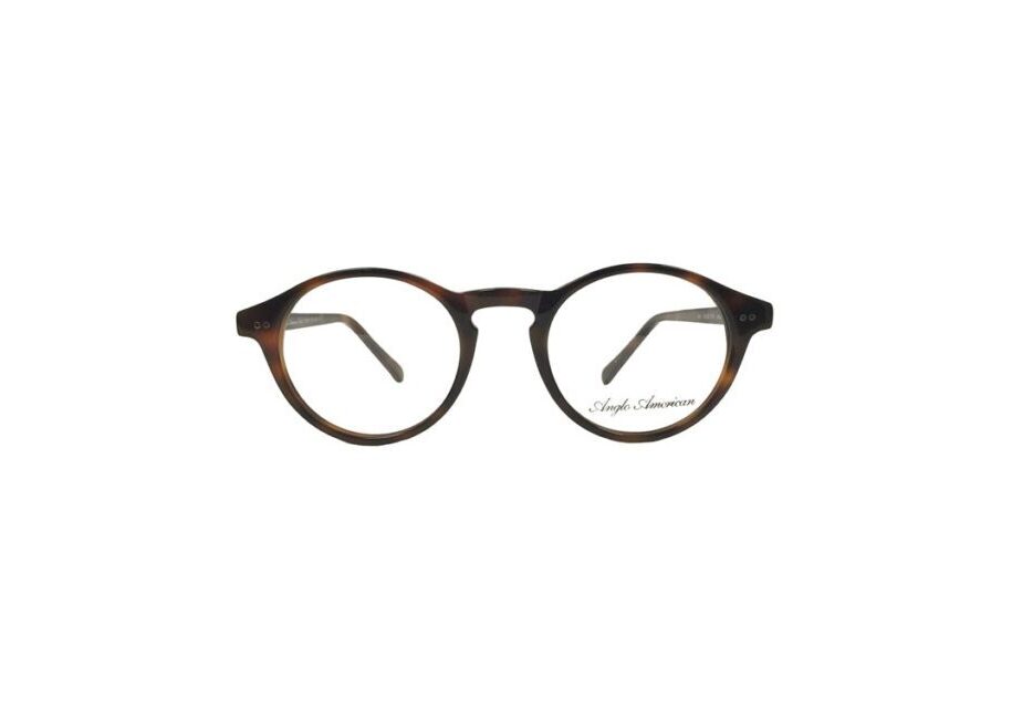 A pair of glasses is shown with the same logo.
